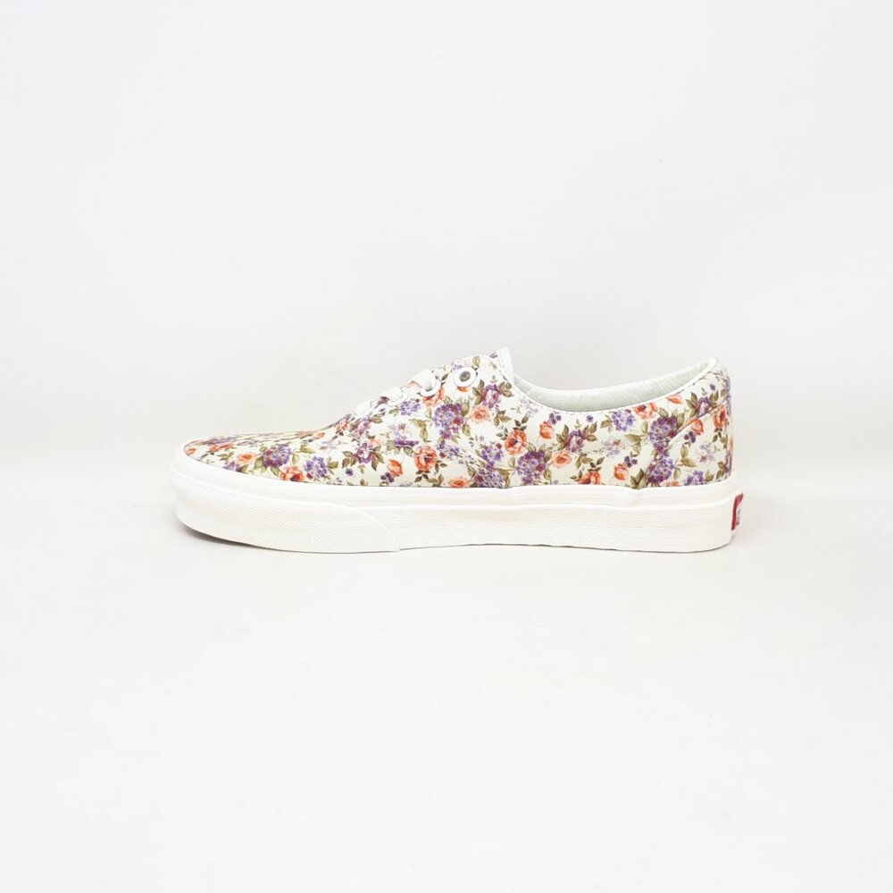 Vans Era Vintage Floral White Skate Authentic Casual Shoe Sneaker Womens 7 US - Picture 2 of 12